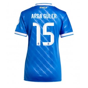 Fotbalové Dres Real Madrid Arda Guler #15 Dámské Třetí Oblečení 2025-26 Krátký Rukáv